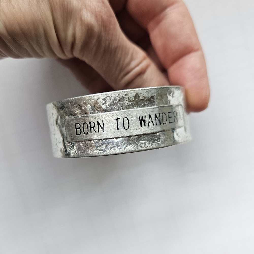 Born to wander cuff